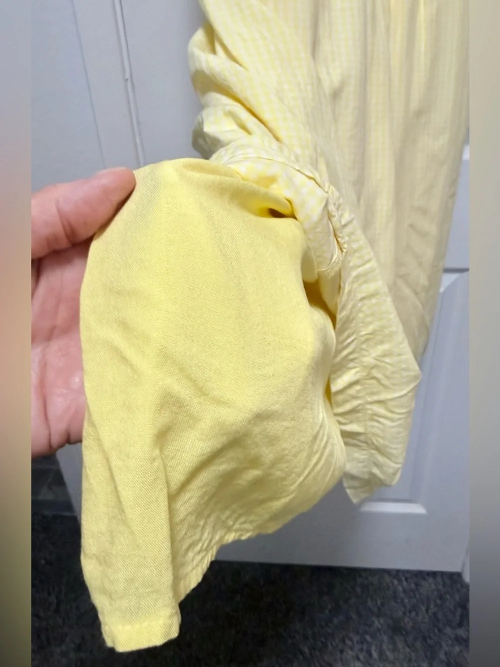 a new day Yellow Smocked Tank Midi Dress - Picture 5 of 8